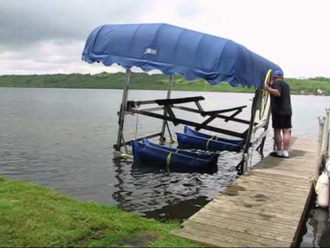 Removable Float System  Boat Lift Installation and Removal  BOAT LIFT  HELPER 