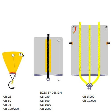 Air Bags Open Bottom Lift Bags | Carter Lift Bags, Inc.